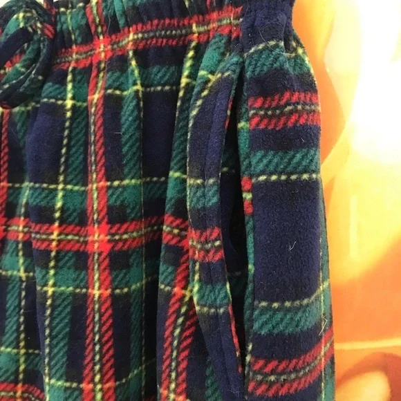 Fuzzy Plaid Pants - Picture 3 of 5
